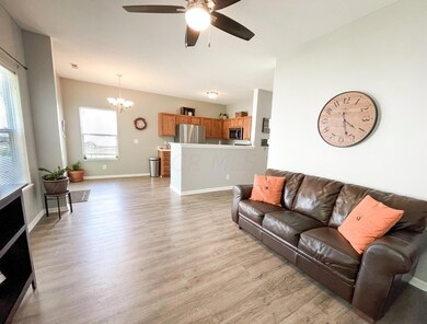 Living Area/Eating Space/Kitchen