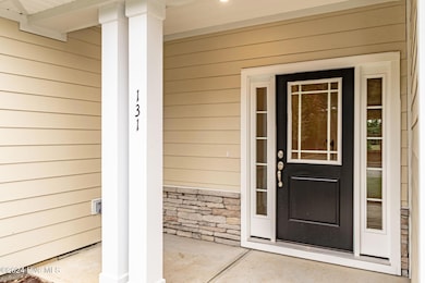 Front Prairie Grid Door