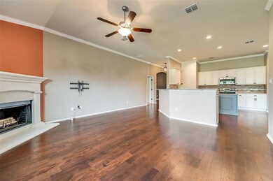 Large open concept for family gatherings