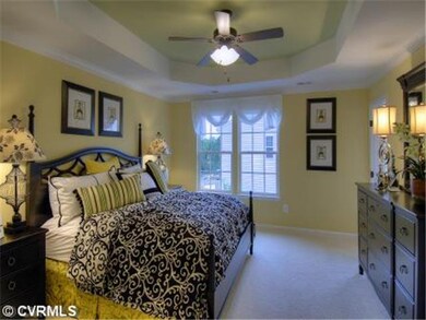 Master Bedroom - Sample photo from Ryan Homes picture library.
