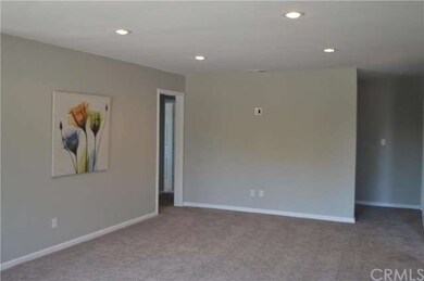 New recessed lighting in the living room. The far 