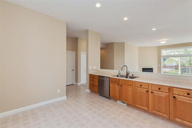 Kitchen with plenty of room for table