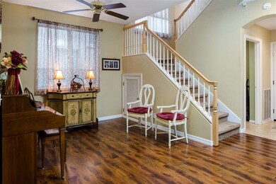 Presently used as a music room, this room si typic