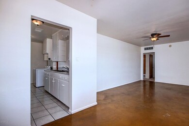 Living Area and Kitchen Entrance
