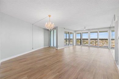 Eastward view of Living room/dining room