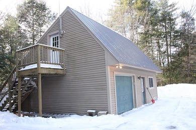 Unfinished, but ample storage space above detached