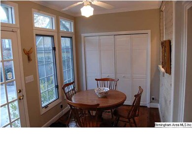 Another view of the breakfast area