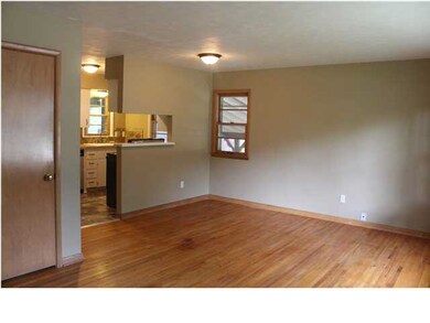 Living room from the front door