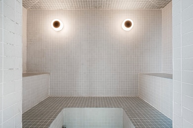 Steam room.