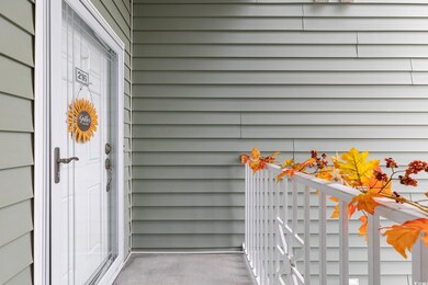 Doorway to property