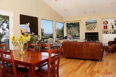 Formal dining room and living room.