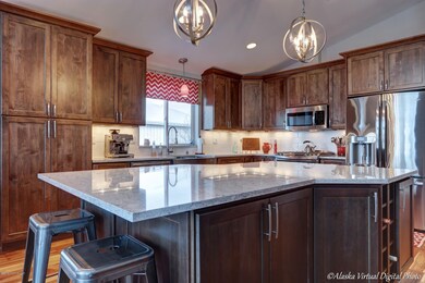 Kitchen w/Quartz Cabinets