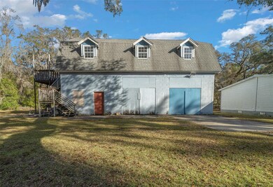 Concrete barn