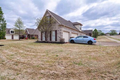 This home is nestled on a large corner lot in the 