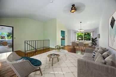 Living Area Virtually Staged