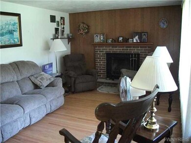 Family Room. The living room has newer hardwood fl