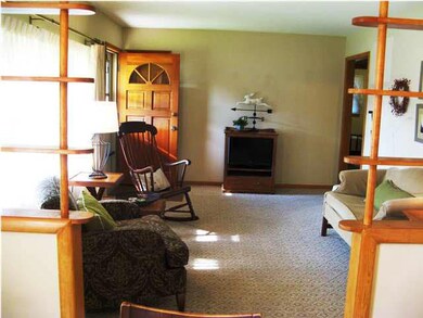 View from dining to living room.