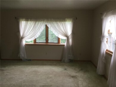 Living room bay window