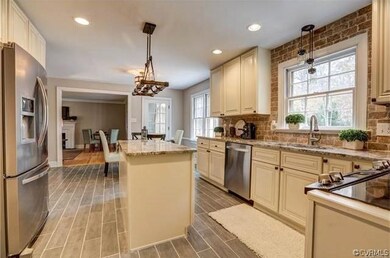 Open to family room.
