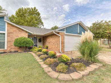 Mature landscaping