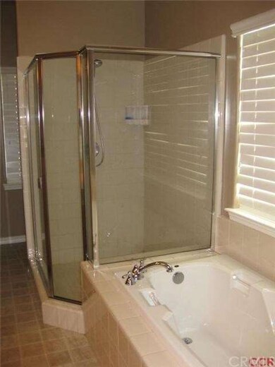 Master bath with separate shower