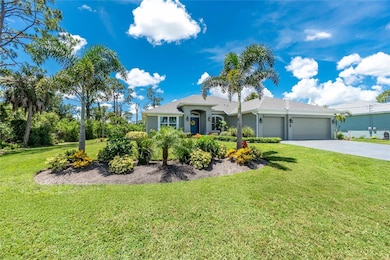 Owners have lovingly tended the front gardens of this home