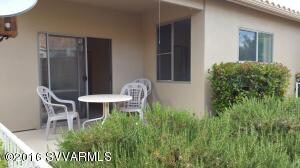 Back covered patio
