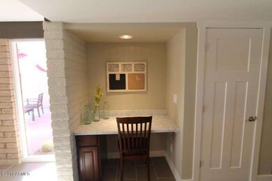 Carrera Marble Desk & pantry