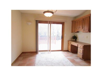 Eat-in Kitchen. Large dining area in kitchen with 