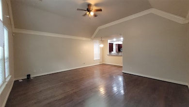 Living Room with View of Breakfast Area