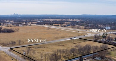Commercial Lot, View towards Downtown Tulsa.