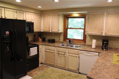 Fully appliance kitchen