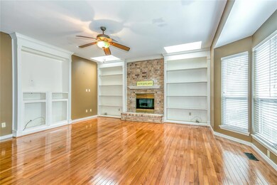 ROOM FOR BIG SCREEN TV, BOOKSHELVES, SKYLIGHTS, CE