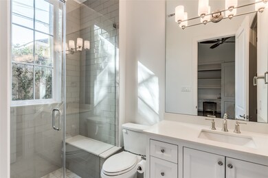 Private Bath for the first floor bedroom.