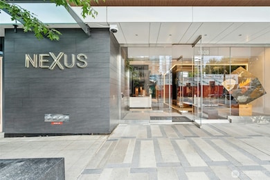 Sophisticated lobby entry at NEXUS, where style meets convenienc