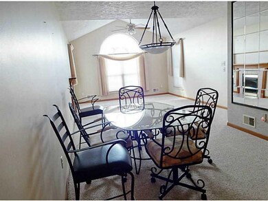 Dining Room. View of Living Room looking across the Dining Room.