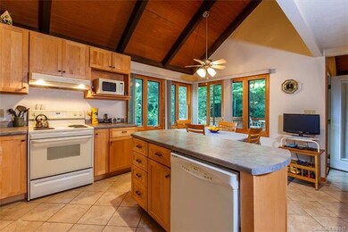 Open kitchen with eat-in dining area...
