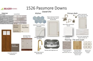 Cascade Interior Design Selections