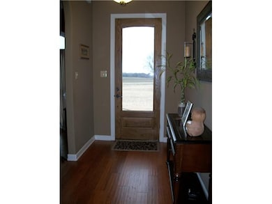 From the front door to the back and everything in 