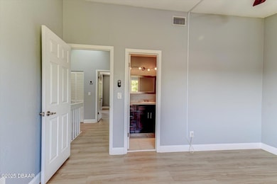2nd floor bedroom facing stairs