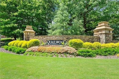 Community sign with a yard