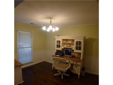 The new hardwood was added to the formal dining ro