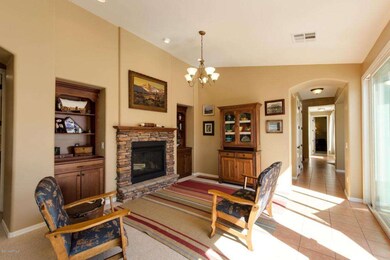 Stone Fireplace