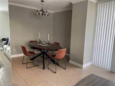 Perfect size dining area