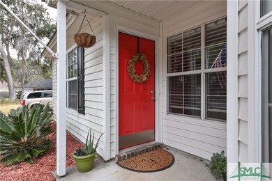 Covered front porch