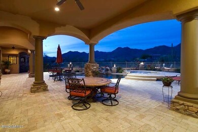 Covered Patio - Night