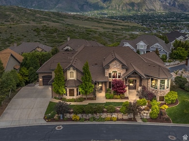 View of mountain background