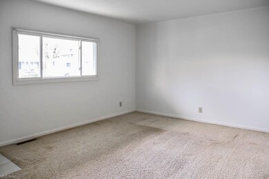 Living room with a picture window.