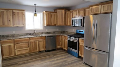 Kitchen with stainless appliances