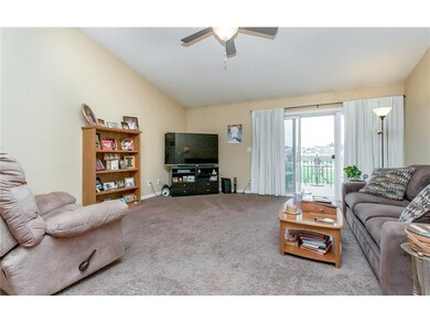 Great Room with sliders to the deck